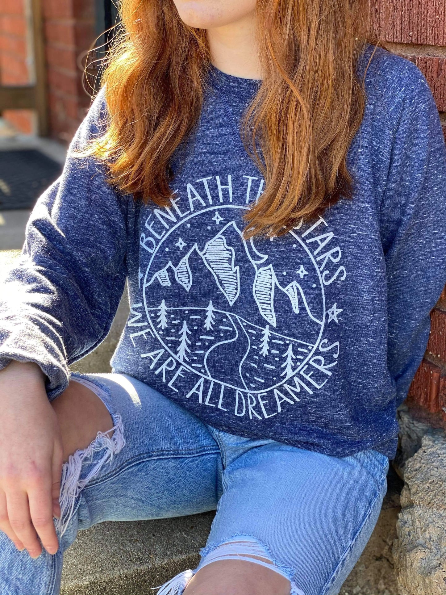 Beneath The Stars Snow Sweatshirt