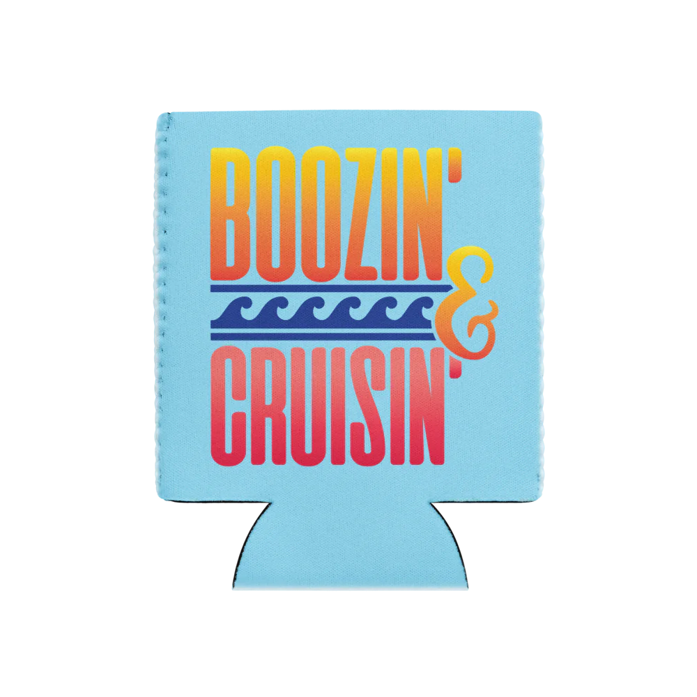 Boozin' and Cruisin' Can Cooler – Catch Me Coastal Collection