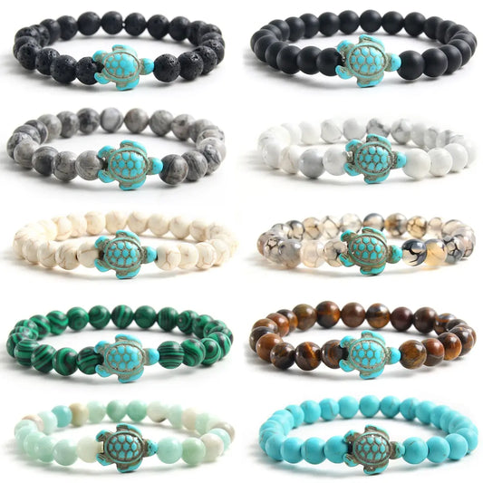 Catch Me Coastal Turtle Beaded Bracelets