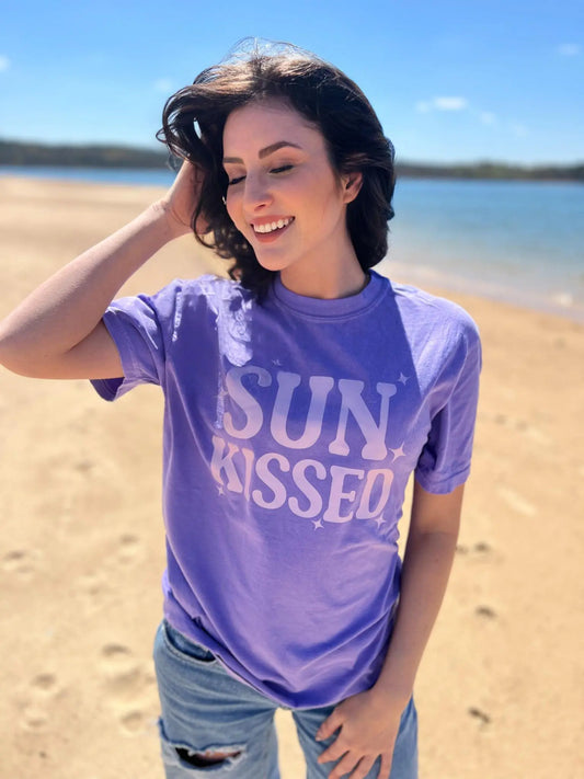 Sunkissed Purple Tee