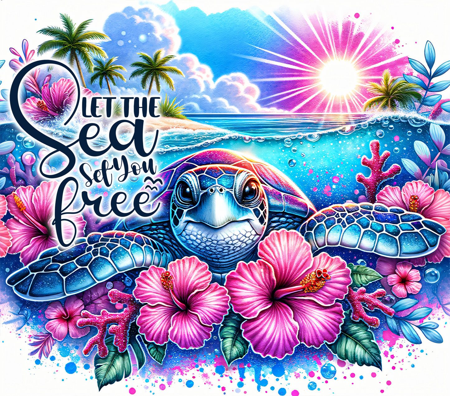 Let the Sea Set You Free – 20 oz Insulated Tumbler