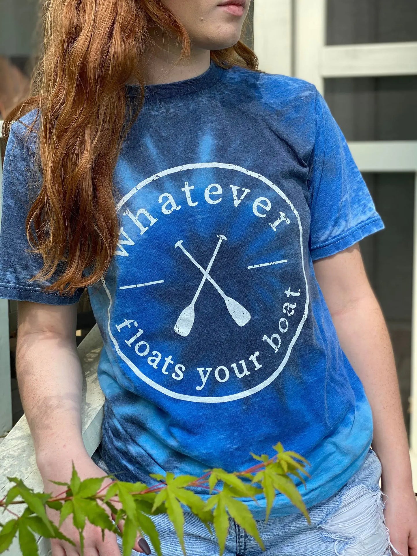 Whatever Floats Your Boat Tie Dye Tee