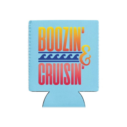 Boozin' and Cruisin' Can Cooler – Catch Me Coastal Collection