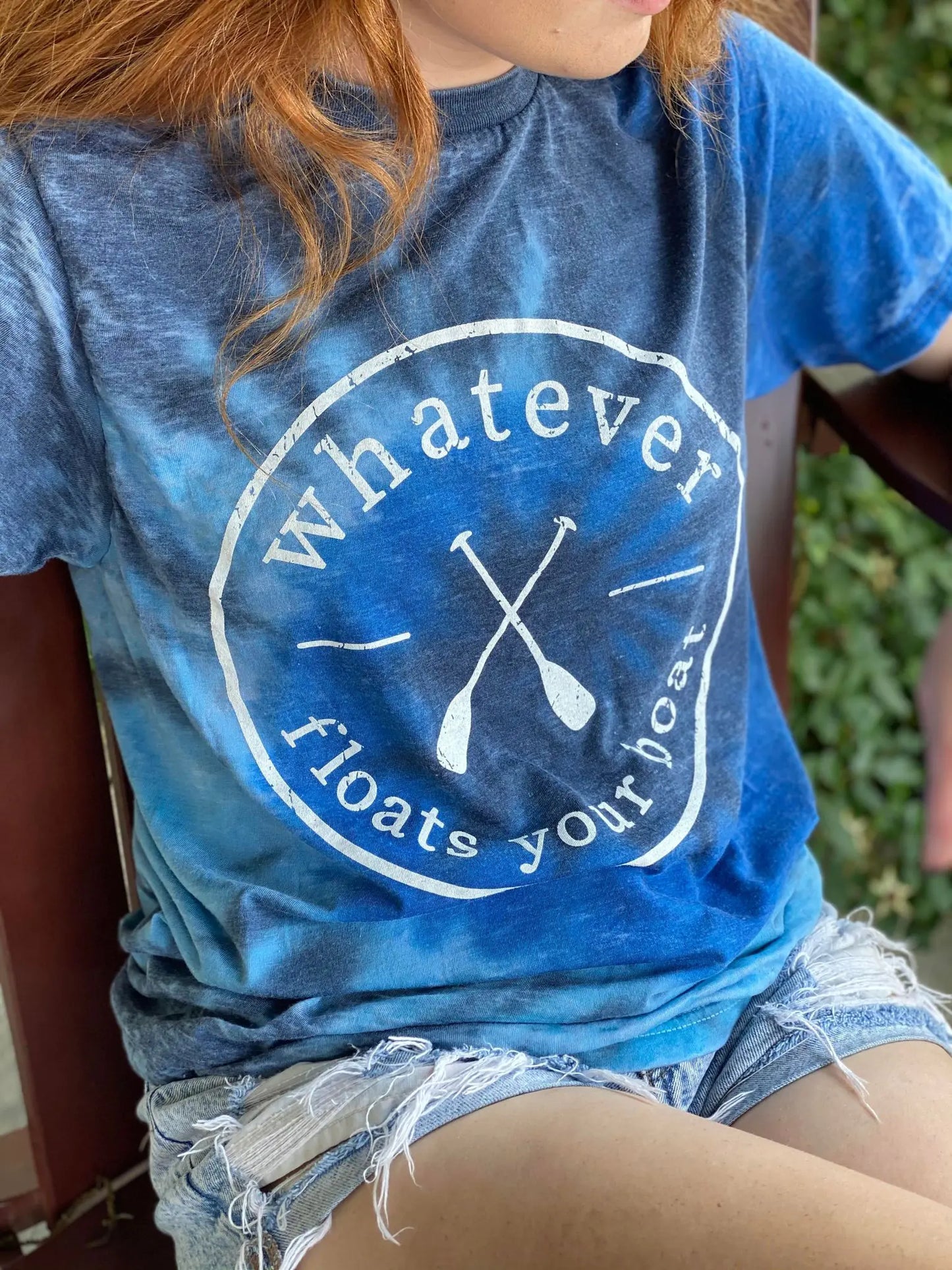 Whatever Floats Your Boat Tie Dye Tee