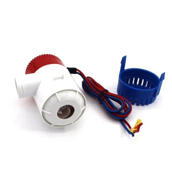1100GPH 12V Electric Marine Submersible Bilge Sump Water Pump For Boat 3/4" Hose - Image 2